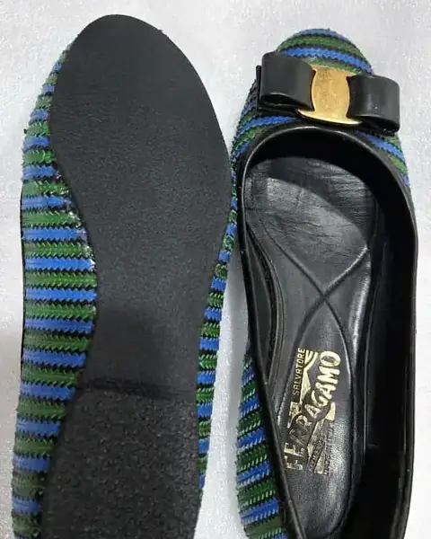 The same flat with a new rubber sole