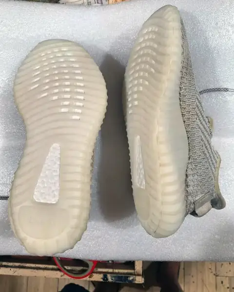 The same sports shoes with whole new soles
